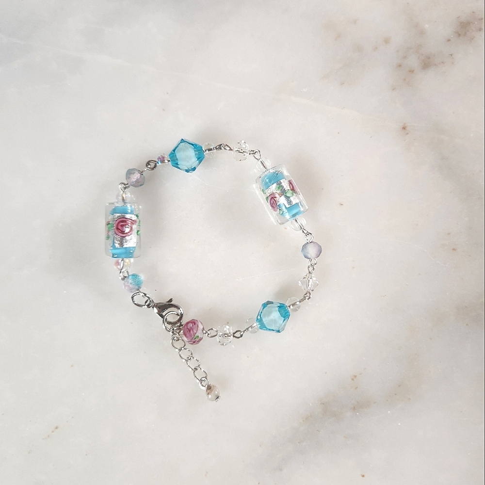 Handmade Flower Bracelet